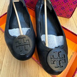 Tory Burch Minnie Travel Ballet Flat Perfect Black